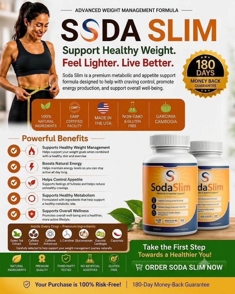SodaSlim premium wellness dietary supplement